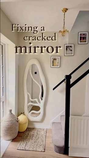 Fixing a Broken Mirror - Interior DIY