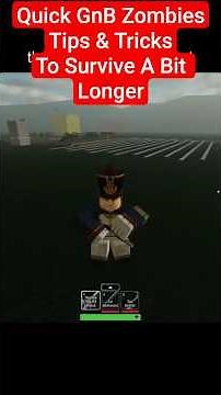 Tips to Survive Longer #gutsandblackpowder #gnb #roblox