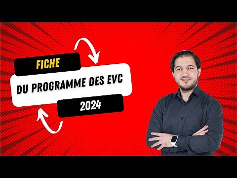 Fiche du programme complet de la préparation des EVC de médecine générale session 2024!
