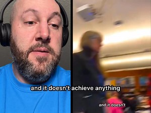 322K views · 3K reactions | Teacher stares down student #reaction | Rambling Reactions | Facebook