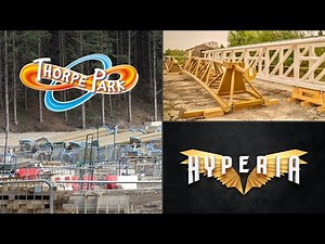 THORPE PARK Hyperia Construction Update & Name Revealed! - 5th October 2023