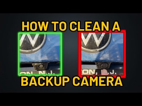 How To Clean Your Car's Backup Camera (Without Damaging It!)