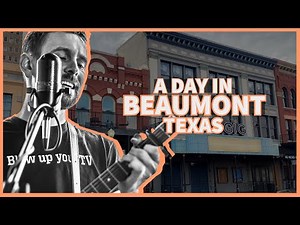 A tour of downtown Beaumont, Texas (vlog)