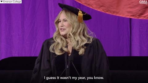 Jennifer Coolidge gives 2025 commencement speech: 'Just friggin' go for it!'