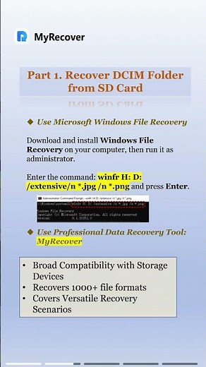 Top Solutions to Recover Deleted DCIM Folders #datarecovery #dcim