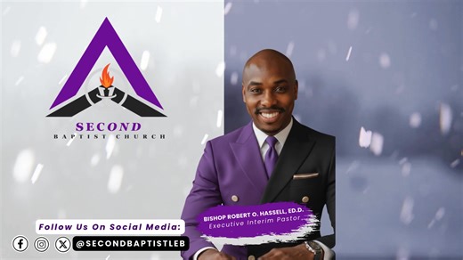 Important Announcement: Worship Service Update Dear Second Baptist Church Family & Extended Community, Out of an abundance of caution and with your safety as our top priority, there will be no in-person worship service this Sunday, February 1st, 2026. However, we don't want you to miss out on receiving the Word of the Lord! Join us LIVE at 11:00 AM via our Social Media Pages and YouTube as our Executive Interim Pastor, Dr. Robert O'Keefe Hassell, delivers a powerful message for your spirit. We l