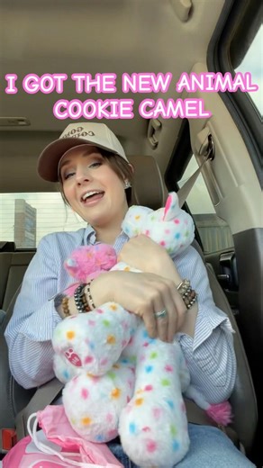 I got the new animal cookie camel from build-a-bear! #animalcookies #buildabearworkshop #buildabear