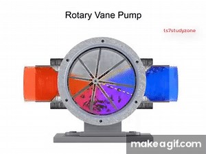 Rotary Vane Pump on Make a GIF