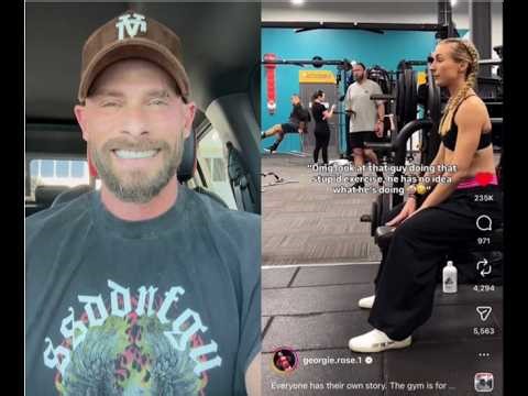 The gym culture we love to see. Instead of judging, learn their story and be kind always. 🙏🏼❤️