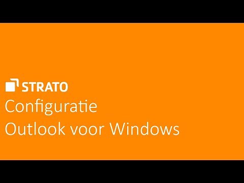 Outlook voor Windows configureren | STRATO Tutorial