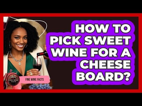 How To Pick Sweet Wine For A Cheese Board?