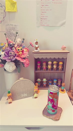 🩷✨☀️#sonnyangels #fyp #trinkets #aesthetic #lps | sonny angel sitting down