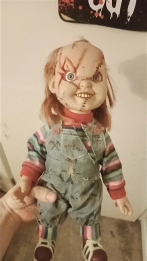 one of best things in collection mezco childs play Chucky lifesize prop doll #chucky #horror #movie