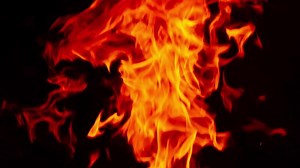 Fire Background Loop Animation for Editing HD