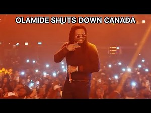 Olamide Live Rebel Toronto, Canada Full Performances & Highlights | Pheelz, Poco Lee & More
