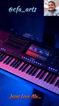 Jesus Love Me ‪@cfa_arts‬ #piano #students #keyboard #christiankeerthanaigal