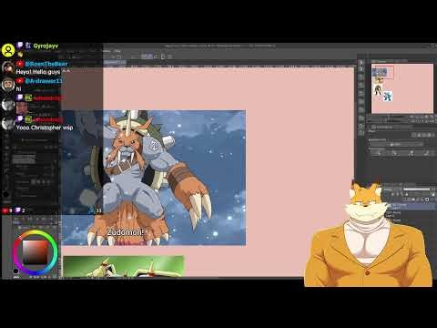 furry art practice!