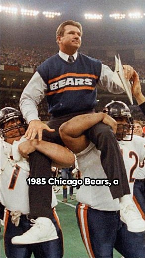 THE UNFORGETTABLE 1985: Chicago Bears #1986 #champions #chicagobears
