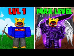 LVL 1 NOOB To Forging the ADMIN SWORD in 24 Hours