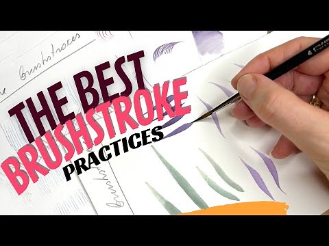 How To Practice Brushstrokes