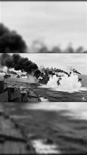 A raging fire on the aircraft carrier deck #navyfield #game