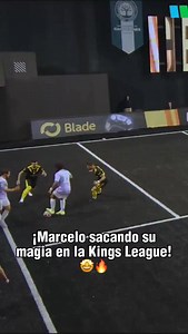 143K views · 20K reactions | ¡LA MAGIA SIGUE INTACTA! 朗 Así fue el show de Marcelo en su debut en la Kings League, donde terminó cayendo. El brasileño regateó, anotó y falló su penalti shootout.  | ESPN Fans | Facebook