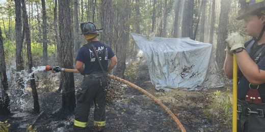Crews respond to fire in Compass Pointe