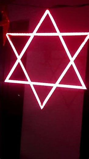 DIY CHRISTMAS STAR MAKING AT HOME USING CASING CAP AND MULTI COLOR LED STRIP #shorts