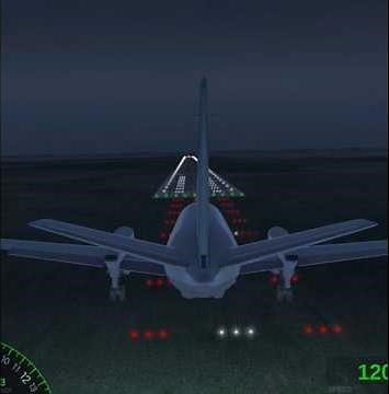 Saab 340 – Smooth Landing (Tail View)