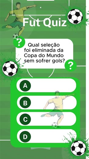 FutQuiz. Teste seus conhecimentos em futebol brasileiro e mundial.