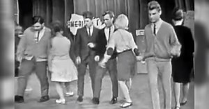 Clip From 'American Bandstand' In 1964 Has Viewers Jitterbugging Right Along