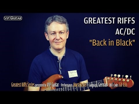 Greatest Riffs: "Back in Black" AC/DC - Riff Nr.36