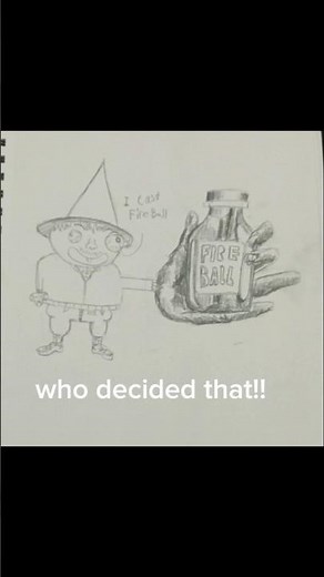 how to draw a wizard #edit #drawing #funny #fireball