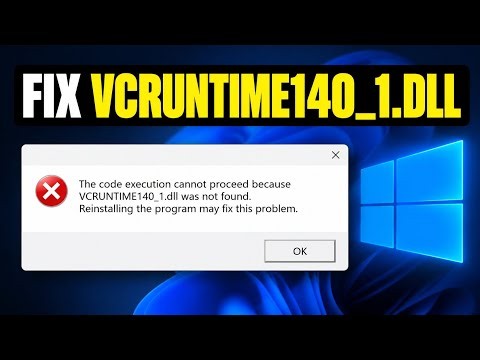 Fix VCRUNTIME140_1.dll Was Not Found Error (Easy Fix)