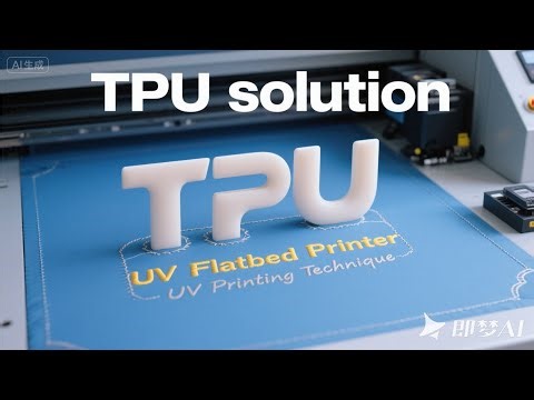 How to make 3D TPU stickers with UV printer?