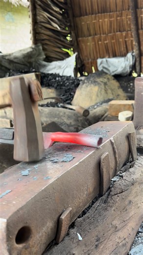 11K views · 7 comments | The process of forming a hole #fblifestyle #blacksmith #blacksmithing | Pande Besi | Facebook