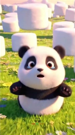 Baby Panda Pao's Marshmallow Mishap: A Sweet Surprise for His Grumpy Friend!