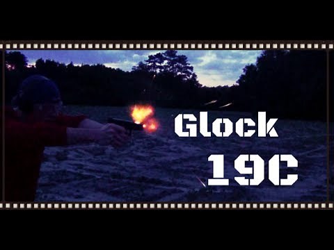 Glock 19C (Compensated) 9mm Pistol Review (HD)