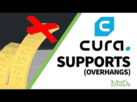 Cura Support Settings: Overhang Angle - To Support or Not to Support