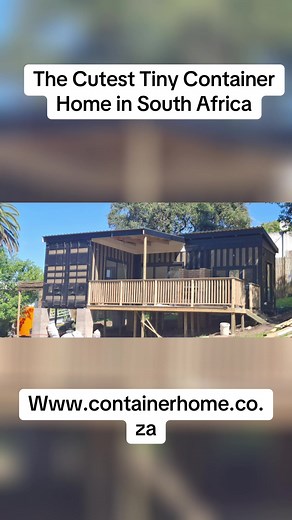 Explore the Cutest Tiny Container Home in South Africa