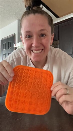 Why lick mats are so good for dogs: ✔️ Promotes natural licking behavior that helps dogs self-soothe ✔️ Helps reduce anxiety ✔️ Helps prevent destructive behaviors caused by boredom ✔️ Provides mental enrichment Simple ingredients, big benefits, and a very happy pup 🐶💛 Do you use lick mats for enrichment, or is this your sign to try one? #enrichment #lickmat #dogs | Pets Are Kids