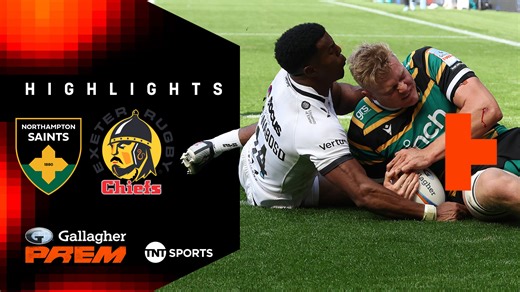 📺 Exeter Chiefs showed all their character to fight back from a 26-point half-time deficit against Northampton Saints. Sit back and enjoy the highlights from a thrilling draw at cinch Franklin's Gardens 🍿 | TNT Sports Rugby