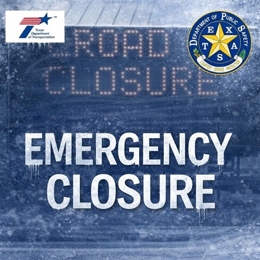 U.S. 62/180 closed between El Paso, NM; other roads closed