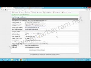 Osticket Email Ticket Configuration