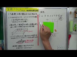 算数授業・算数クリニック27回目（十進位取り記数法の原理）