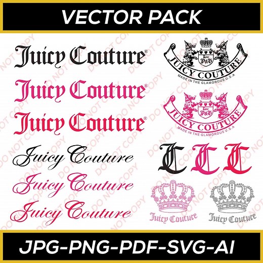 Jc Vector Pack | Gothic Logo & Crown Clipart | Luxury Crest Svg Png Pdf Ai - Etsy