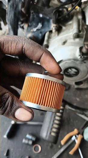 Bike oil filter problems in summer 🌞