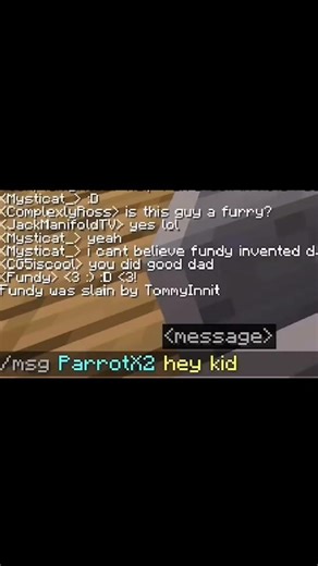 Bro stop Giving parrot2x "Drugs"Video name:I secretly hacked tommyinit #wembu #parrotx2