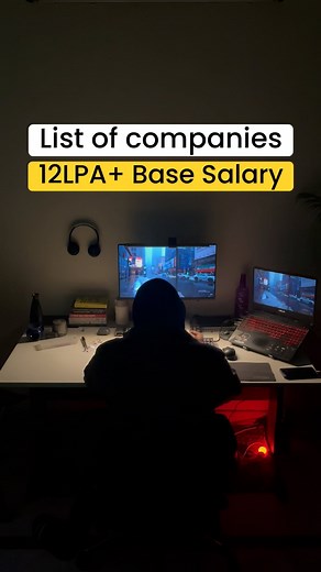 Yashashvi Singh | Tech | Coding on Instagram: "List of companies paying 12LPA+ as a base salary to software developers. Roles : Backend, Frontend, Full Stack, Testing, Product, Data Analytics, Data Science Field 🚀 ✅ Adobe ✅ Airbase ✅ Airbnb ✅ Airbus ✅ Airtel X Labs ✅ Ajio ✅ Amazon ✅ American Express ✅ Arcesium ✅ Atlassian ✅ BNY Mellon ✅ Bigbasket ✅ Booking.com ✅ Cisco ✅ Citi Bank ✅ Citrix ✅ Citymall ✅ ClearTrip ✅ Coinbase ✅ Cred ✅ DE Shaw ✅ Delhivery ✅ Directi ✅ Dream 11 ✅ Dunzo ✅ Expedia ✅ Fli