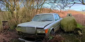 Inside the chilling abandoned farm hiding a car graveyard of rotting classics